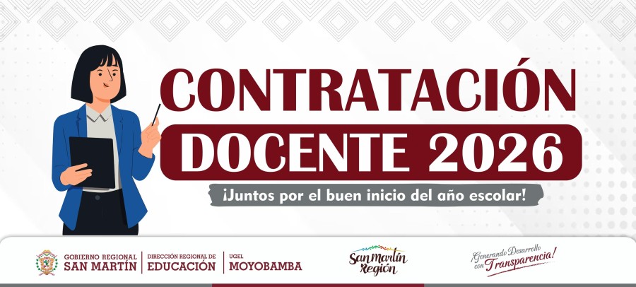 📢📌 𝐂𝐎𝐍𝐓𝐑𝐀𝐓𝐀𝐂𝐈𝐎́𝐍 𝐃𝐎𝐂𝐄𝐍𝐓𝐄 𝟐𝟎𝟐𝟔 👩🏻&zwj;🏫👨🏻&zwj;🏫