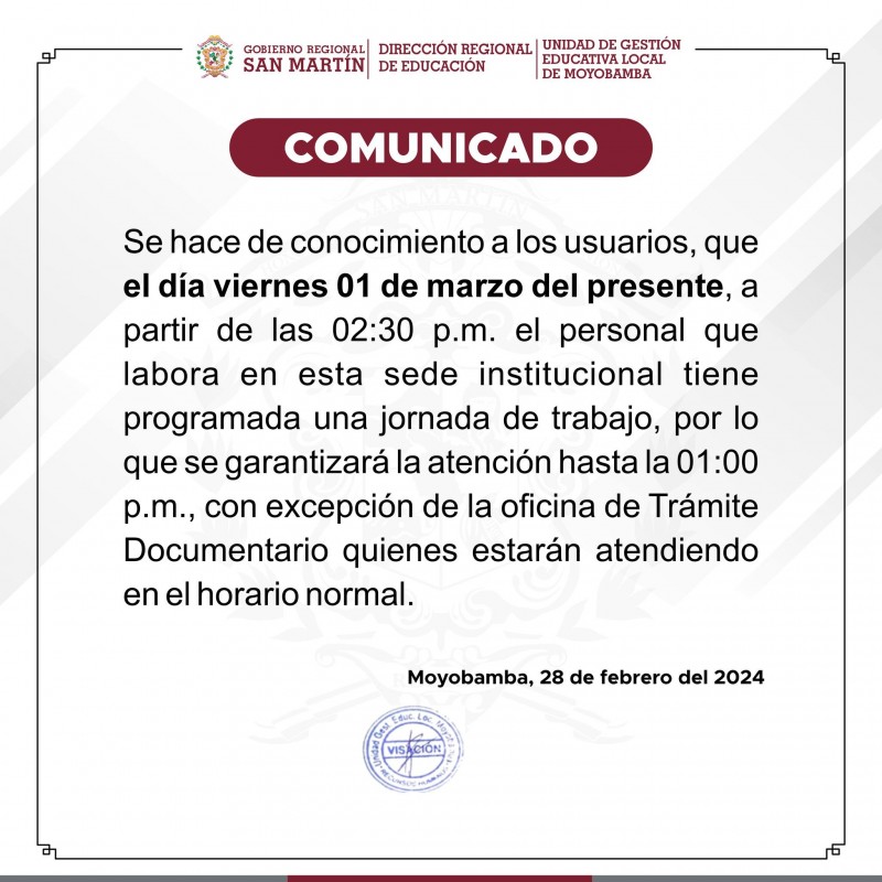 📍COMUNICADO