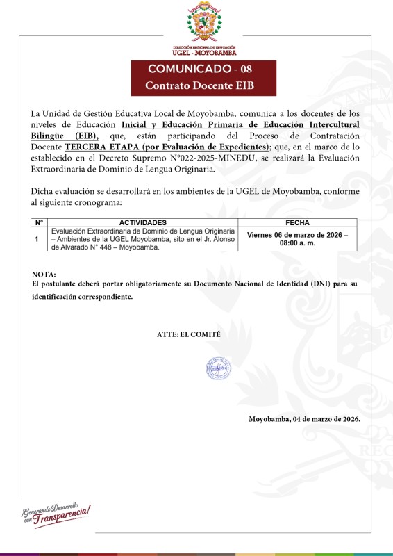 📌COMUNICADO