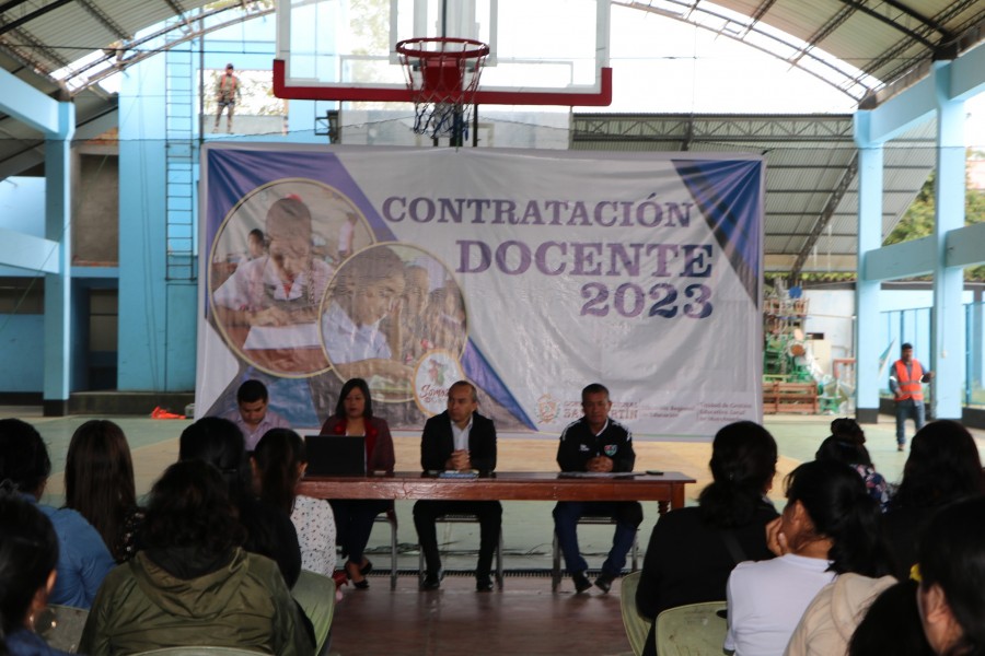 PROCESO DE ADJUDICACI&Oacute;N DE PLAZAS DE CONTRATO DOCENTE 2023