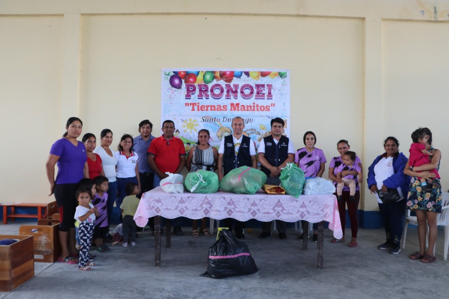 Proyecci&oacute;n social denominado &ldquo;Me identifico con los PRONOEI&rdquo;.