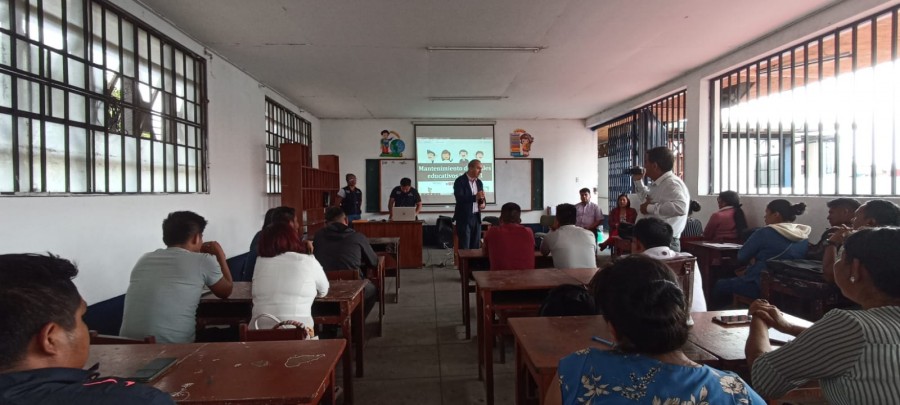 TALLER DE CAPACITACIÓN SOBRE EL PROGRAMA DE MANTENIMIENTO DE LOCALES EDUCATIVOS 2023 - I.